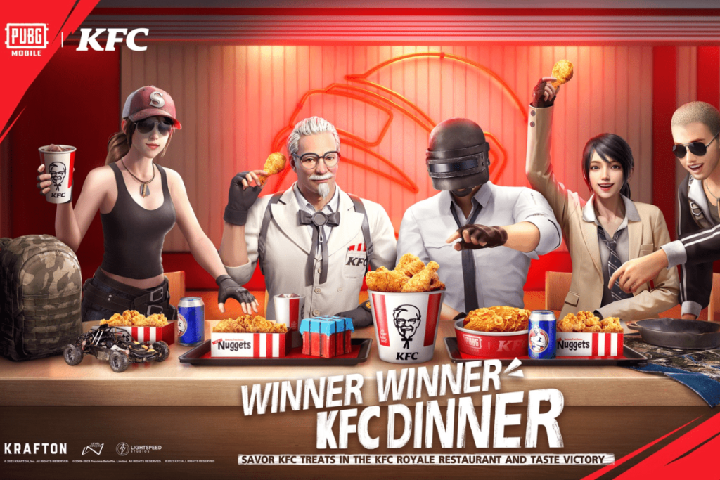 KFC Gamer Box KFC x PUBG Collaboration