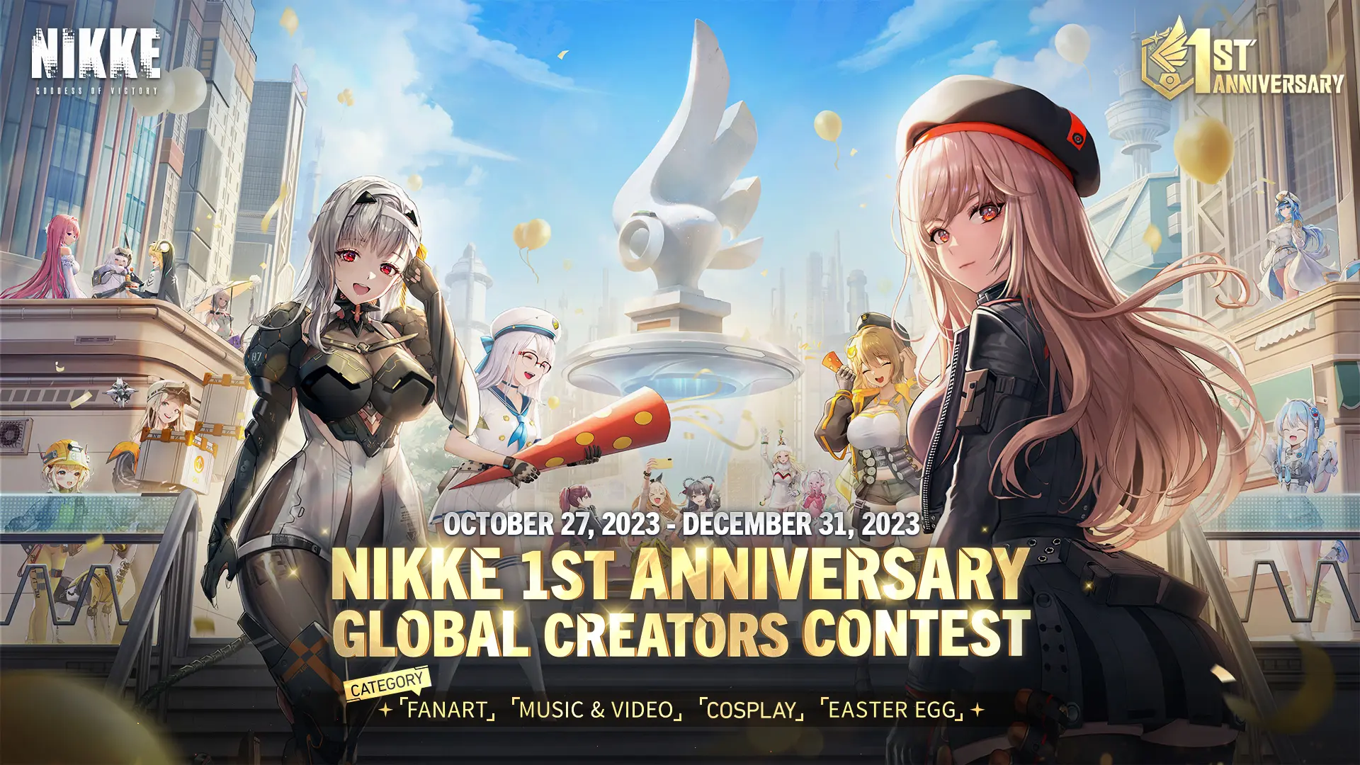 RPG Shooter Game GODDESS OF VICTORY: NIKKE Celebrates 1st Anniversary