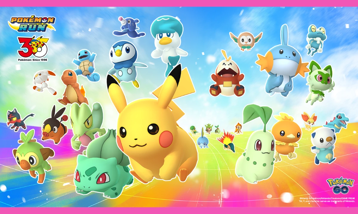 Pokemon GO 30th anniv poster | Pokemon Run 30 Is Coming to Manila This October